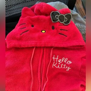 Hello kitty zip up hoodie M